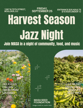 Load image into Gallery viewer, Harvest Season Jazz Night: Friday, September 25th
